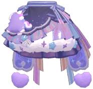 Lustrous Jingle Bubble Skirt