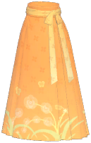 Orchid Brocade Horse-Face Skirt