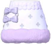 Floral Fragrance Bow Skirt