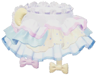 Shirred Ruffle Mini Skirt