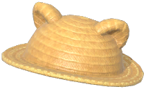 Cat Ear Straw Hat