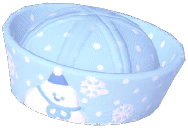 Snowman Polka Dot Sailor Cap
