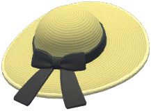 Vacation Wide-Brimmed Straw Hat