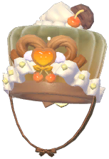 Frosted Cake Ceremonial Hat