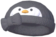 Penguin Flat Cap w/ Bow