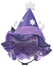 Floating Star Pointy Witch Hat