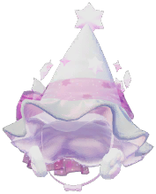 Floating Star Pointy Witch Hat