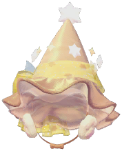 Floating Star Pointy Witch Hat