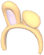 Folded-Eared Rabbit Headband