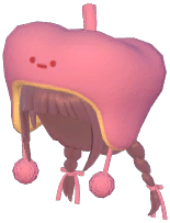 Apple Fluffy Hat