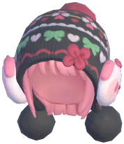 Panda Pom-Pom Woolen Hat