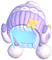 Panda Pom-Pom Woolen Hat