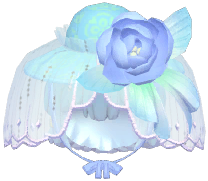 Huayun Peony Veiled Hat