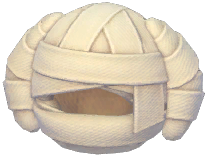 Mummy Dog Head