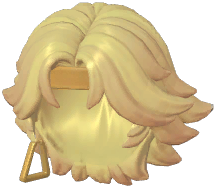 Layered Short Flippy Hair w/ Headband