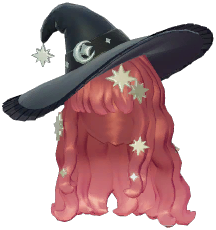 Star & Moon Witch Hat
