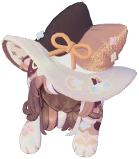 Cat Witch Wide-Brim Hat