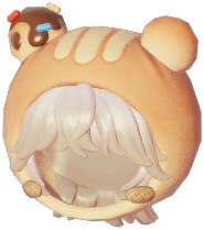 Bear Bread Head