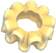 Cream Ruff Collar