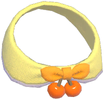 Cream Cherry Collar