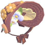 Bellflower Straw Hat