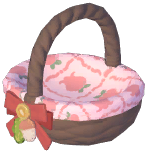 Jungle Basket Cat Bed