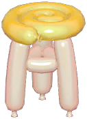 Summerday Balloon Tall Stool
