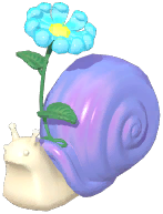Pearlescent Snail Chair