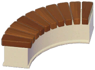 Outdoor Curved Chair