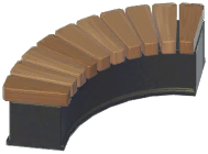 Outdoor Curved Chair