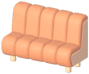 2-Seat Booth Sofa