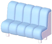 2-Seat Booth Sofa