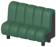 2-Seat Booth Sofa