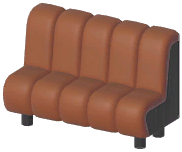 2-Seat Booth Sofa