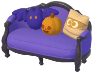 Eerie Pumpkin 2-Seat Sofa