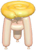 Summerday Balloon Tall Stool