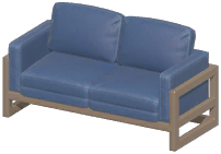 Industrial 2-Seat Sofa