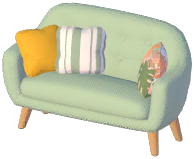 Minimalist 2-Seat Sofa