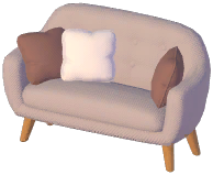 Minimalist 2-Seat Sofa