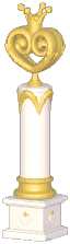 Heart Marble Pillar