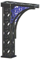 Lost City Half-Arch Iron Frame