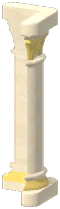 Manor Marble Corner Pillar
