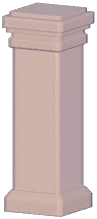 European Square Pillar