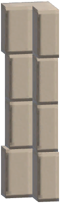 European Corner Pillar