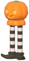 Long-Legged Pumpkin Pillar