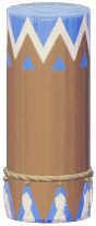 Wildness Log Pillar