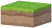 Wildness Square Turf Slope