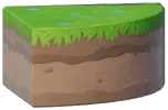 Wildness Quartered Turf Slope