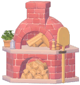 Farm Red Brick Stove