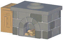 Primitive Eastern Stove